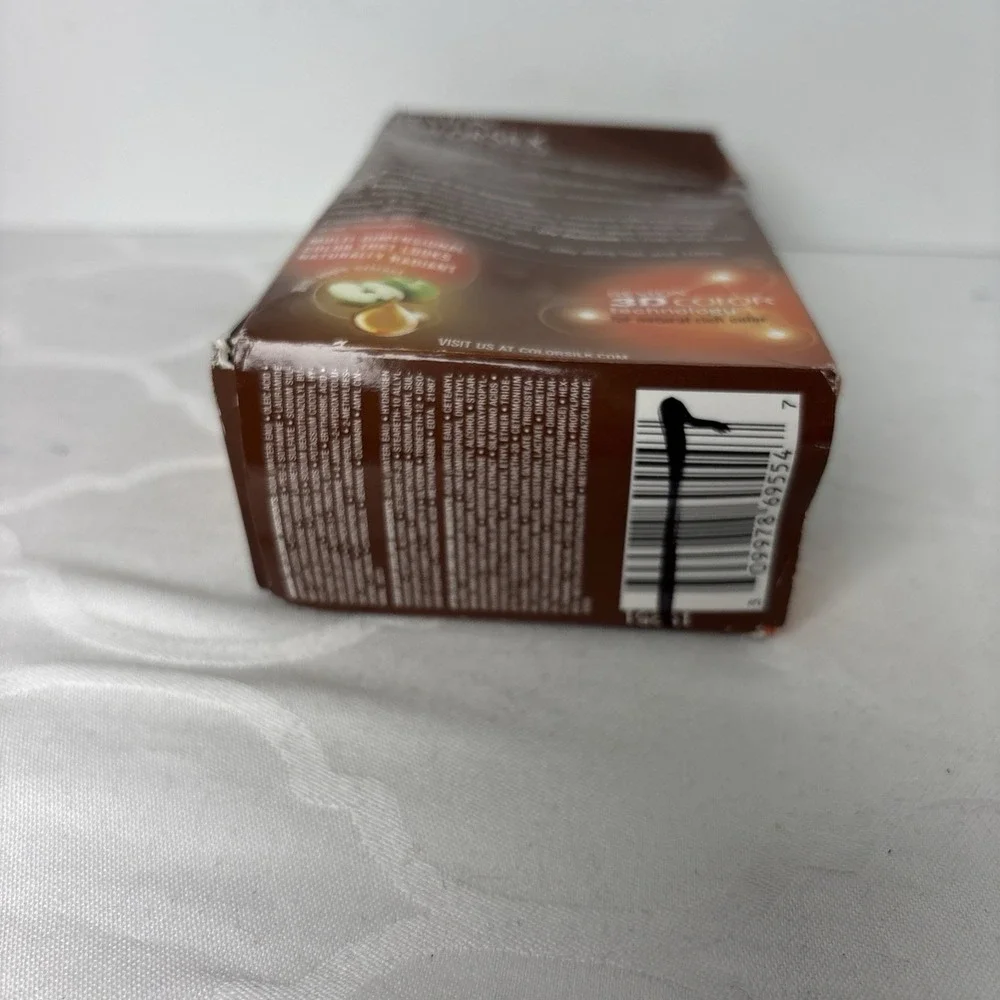 Revlon Colorsilk Beautiful Color 54 LIGHT Golden Brown Ammonia Free 3D Color Dye